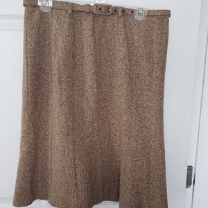Wool Blend Skirt